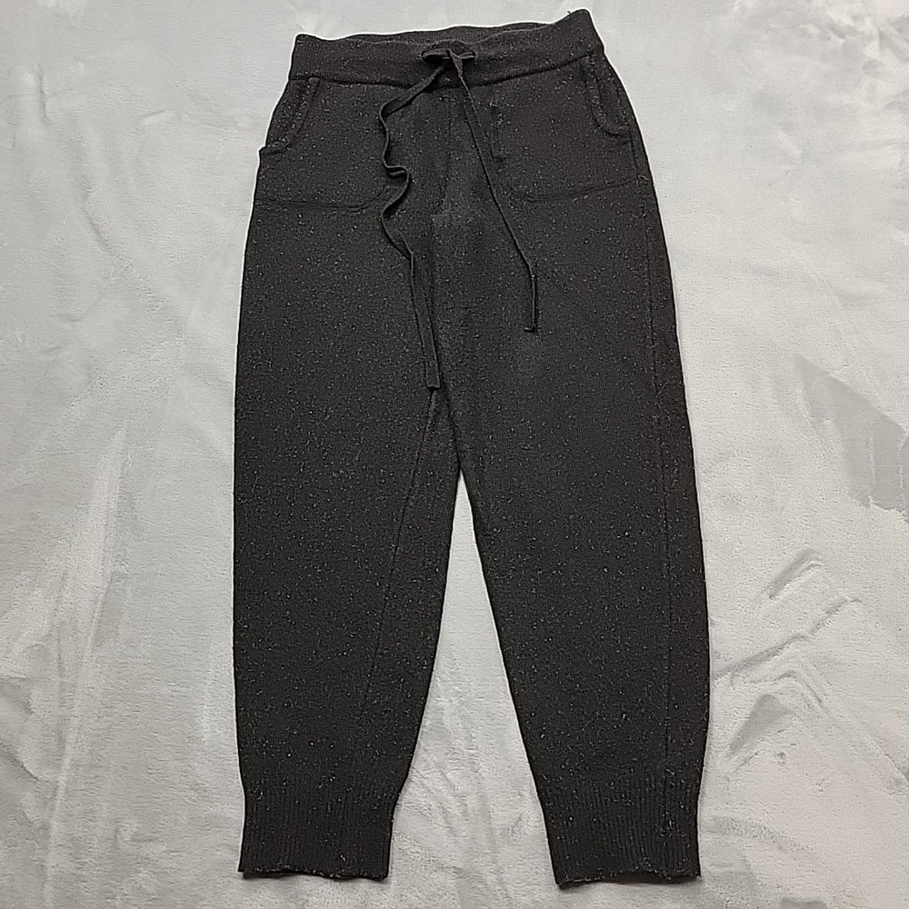 Le Bon Shoppe Pant Womens Medium Ebony Nanette Sweater Pants Merino Cashmere